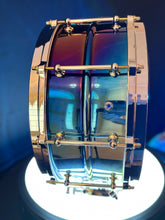 Load image into Gallery viewer, TW custom Drum "Steel" Blue Rainbow PVD