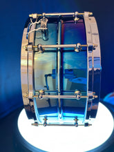 Load image into Gallery viewer, TW custom Drum "Steel" Blue Rainbow PVD