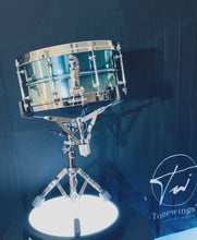 Load and play video in Gallery viewer, TW custom Drum &quot;Steel&quot; Ice Blue PVD
