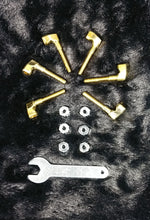 Load image into Gallery viewer, Bridge Pin Bolts, 6 Pack Brass
